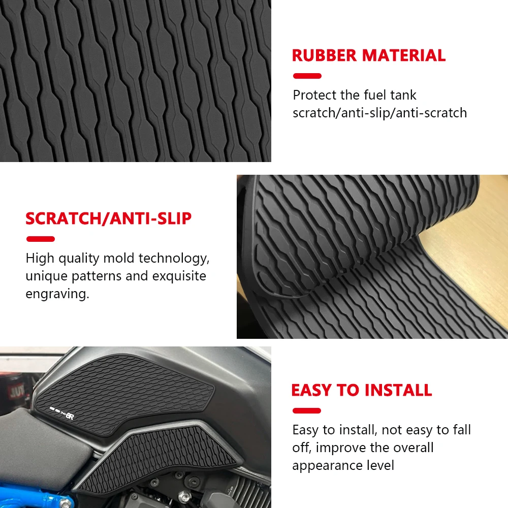 Motorcycle Accessories Tank Traction Pad Anti Slip Sticker Gas Knee Grip Protector For GSX8R 2025 GSX-8R gsx 8r 2023-2024