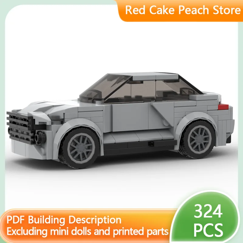 

Модель скоростного гоночного автомобиля MOC, строительные кирпичи, DBX, роскошный внедорожник, модульная технология, детские праздничные подарки, сборка игрушек, костюм