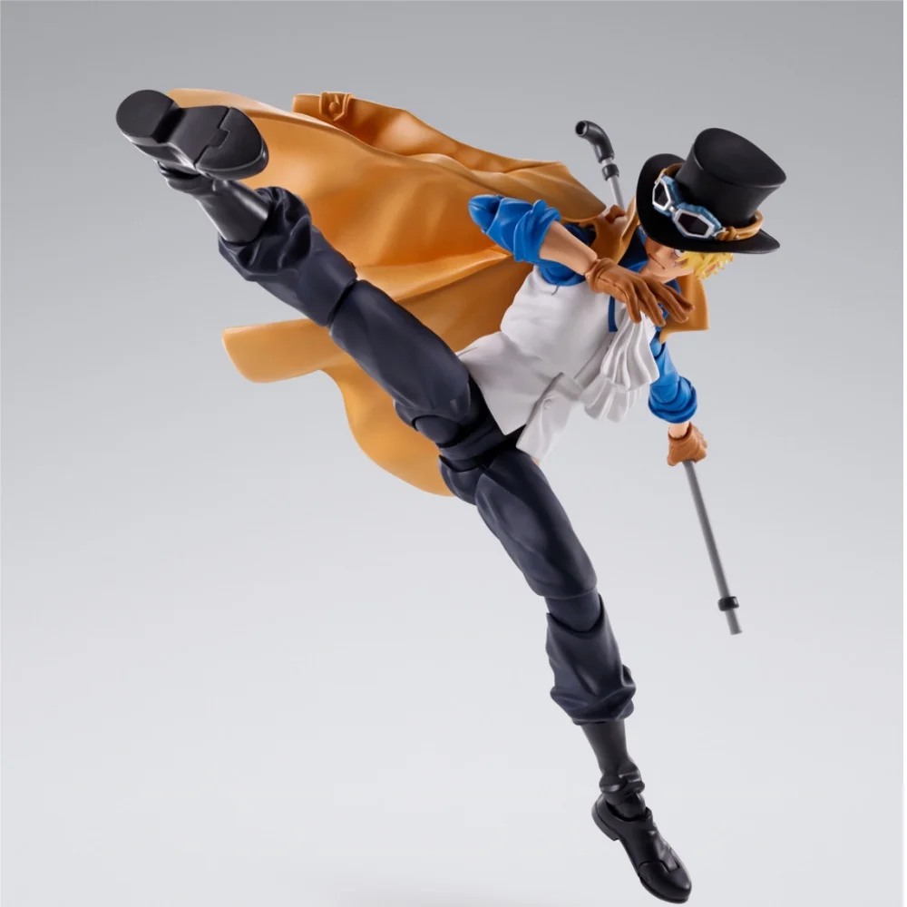 BANDAI ONE PIECE Anime SABO REVOLUTIONARY ARMY CHIEF OF STAFF Action-figuren Modell Figur Original Figuarts Spielzeug Sammlung