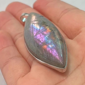 Natural Stone Pendant Necklace Irregular Shape Green Green Red Red Orange Labinaritis Pingente for Men's Jewelry 1 PCS 12 Main sales pendant natural stone - №9