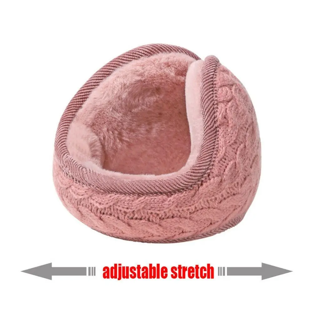부드러운 유니섹스 플리스 따뜻한 겨울용 밴드형 귀마개