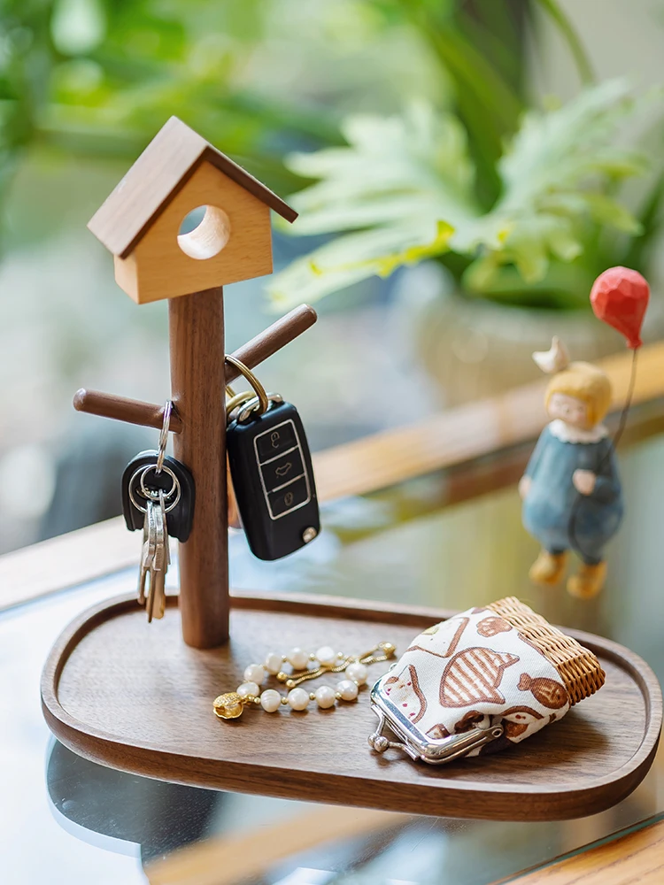 porte-cles-en-bois-de-noyer-noir-pour-hall-d'entree-support-de-rangement-de-bureau-en-bois-crochet-a-bijoux-accessoire-decoratif-sur-le-theme-de-la-maison-dans-les-arbres