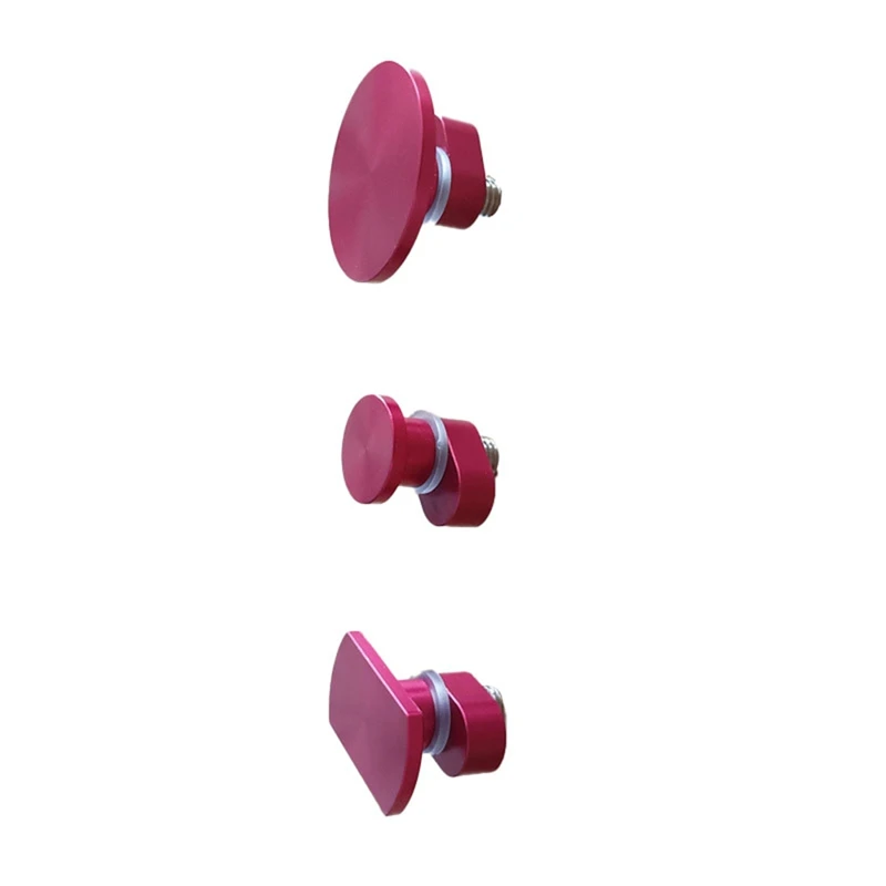 ABCA-3PCS دنت إزالة بولير علامات التبويب اكسسوارات سهلة الاستخدام سبائك الألومنيوم سيارة دنت أداة إصلاح الصفائح المعدنية الحرة أداة إصلاح