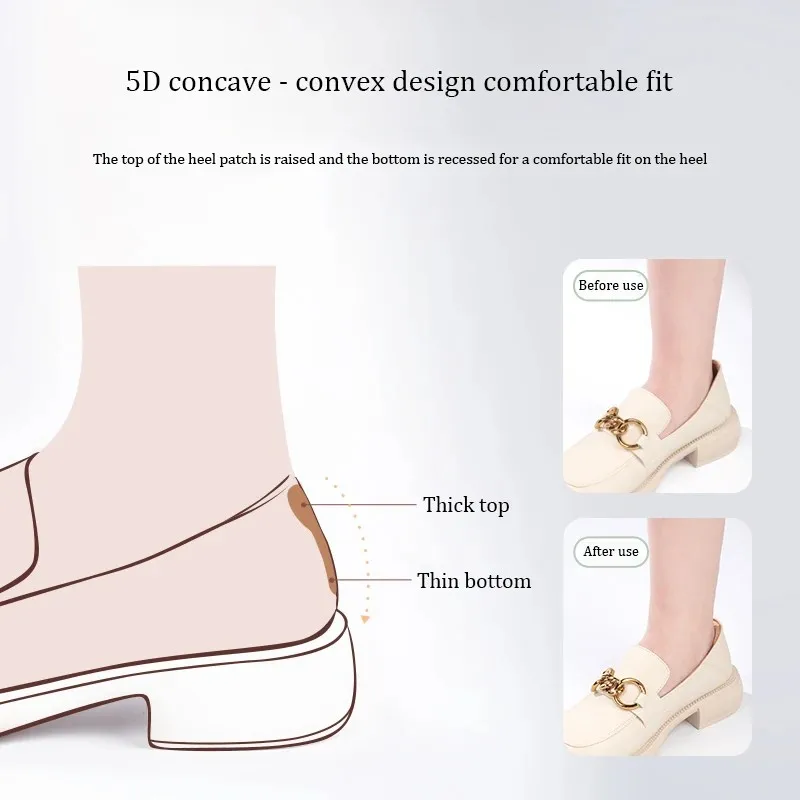 Shoe Pads for High Heels Pain Relief Anti-wear Cushion Heel Protectors Shoes Sticker Foot Care Liner Grip Insole Insert Pad