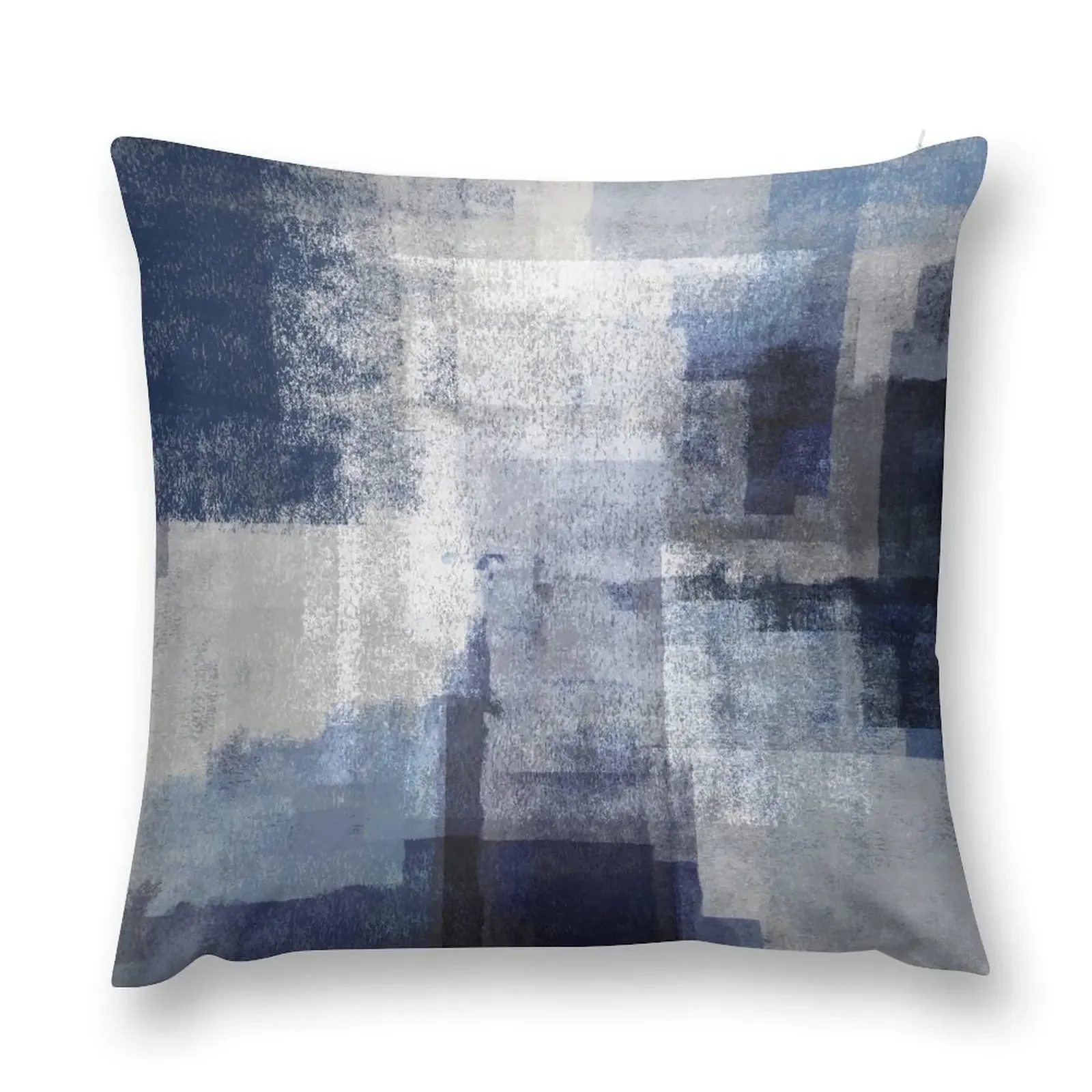 Surfaces 7 Blue on Gray Throw Pillow Sofa Covers For Living Room Cushions pillow