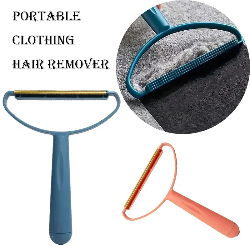 Tragbarer Haarentferner für Kleidung, manueller Stoffrasierer für Kleidung, Möbel, Teppich, Tierhaare, Fusselentferner, Bürste, wiederverwendbar, waschbar, N