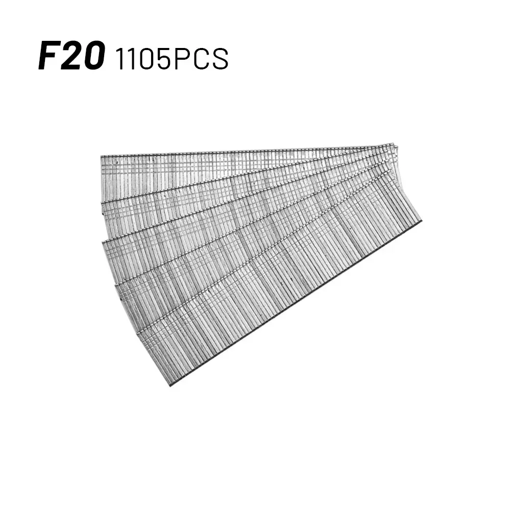 1105 pezzi F15/F20/F25/F30 pistola sparachiodi chiodi Brad dritti 304 cucitrice in acciaio inossidabile chiodatrice graffette per mobili per la lavorazione del legno fai da te