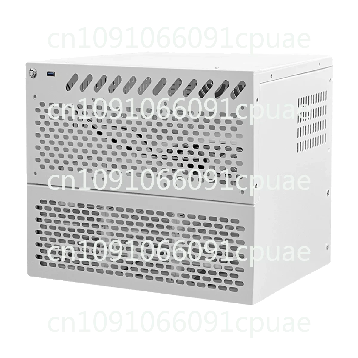 12-Disk NAS Chassis ATX Large Power Supply MATX Full-height PCIe Storage Server LAN Shared Storage