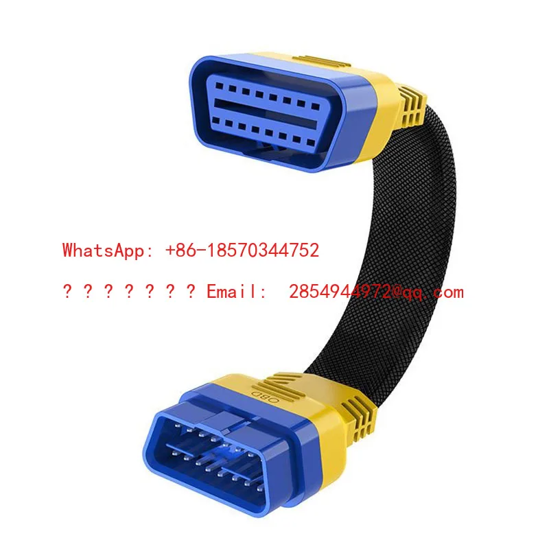 L Car Detector OBD2 Extension Cable X431 Extension Cable 16 Pin Core Universal Male Connecting Cable