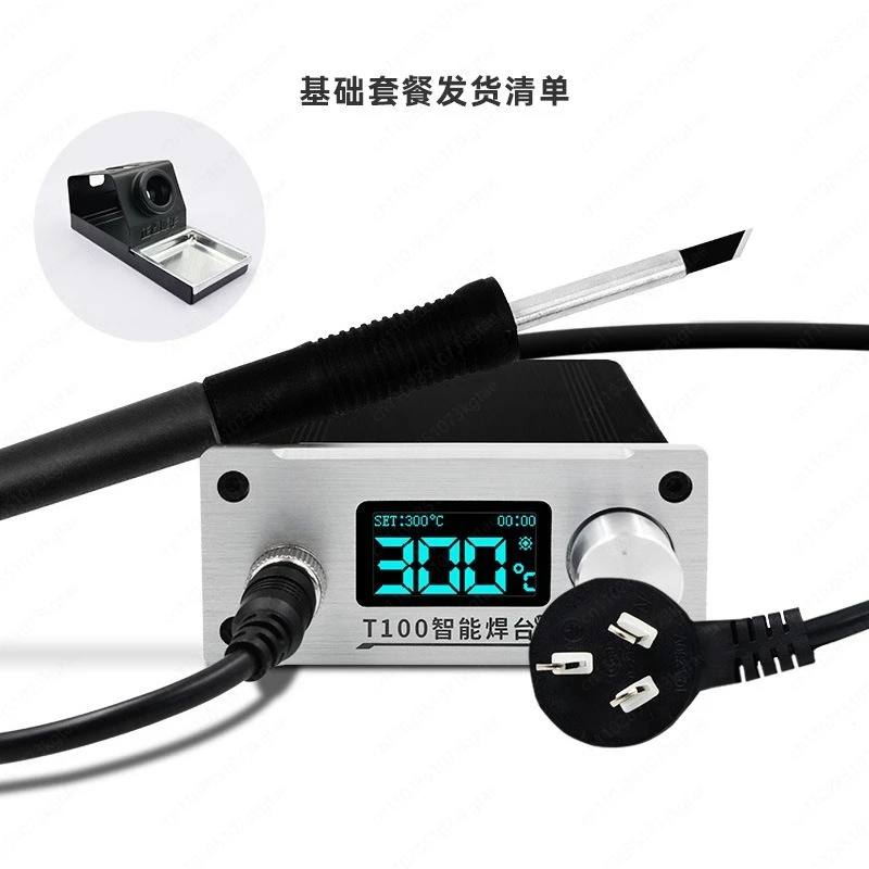 

T100 intelligent welding table T12 ate digital display mobile phone repair electric soldering iron 936 welding
