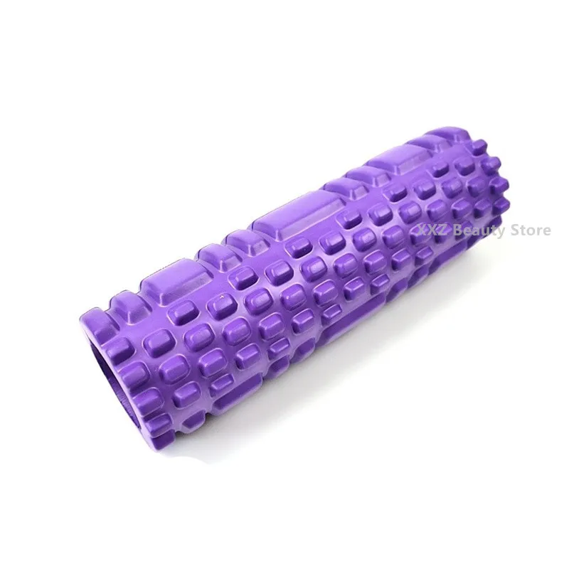 30cm Black Exercise Back Massage Roller Yoga Brick EVA Yoga Column Gym Fitness Pilates Foam Roller Home Fitness Equipment 