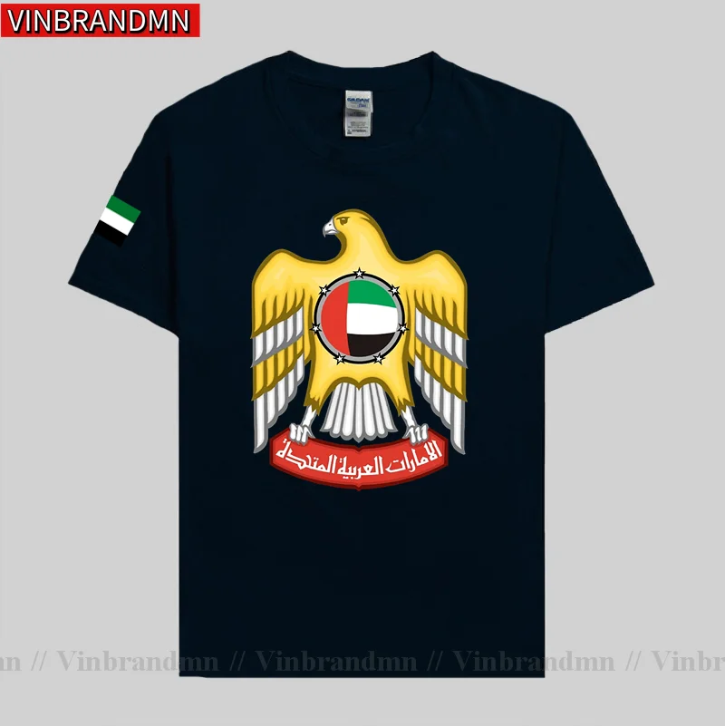 United Arab Emirates men t shirt 2024 jerseys nation team tshirt 100% cotton t-shirt fitness clothing tees country ARE UAE