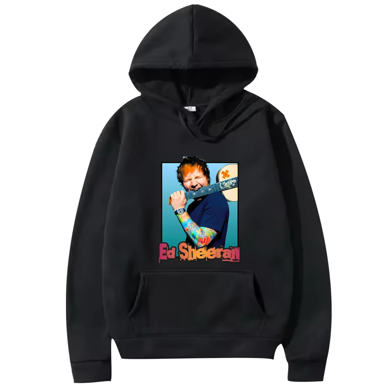 

Ed Sheeran Sheerios Mathematics Tour Tribute hoodie men women vintage Long sleeve streetwear Graphics oversized hoodie unisex