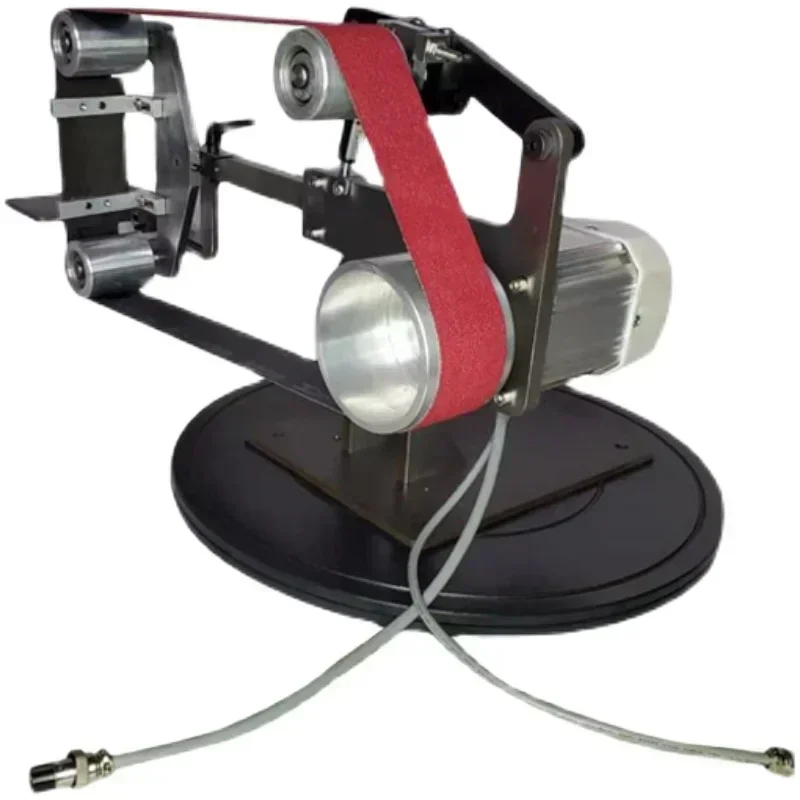 220 فولت جديد هيدروليكي الربيع العمودي والأفقي ثنائي الاستخدام المنزلية الصغيرة الصناعية الصف سطح المكتب حزام ساندر مبراة