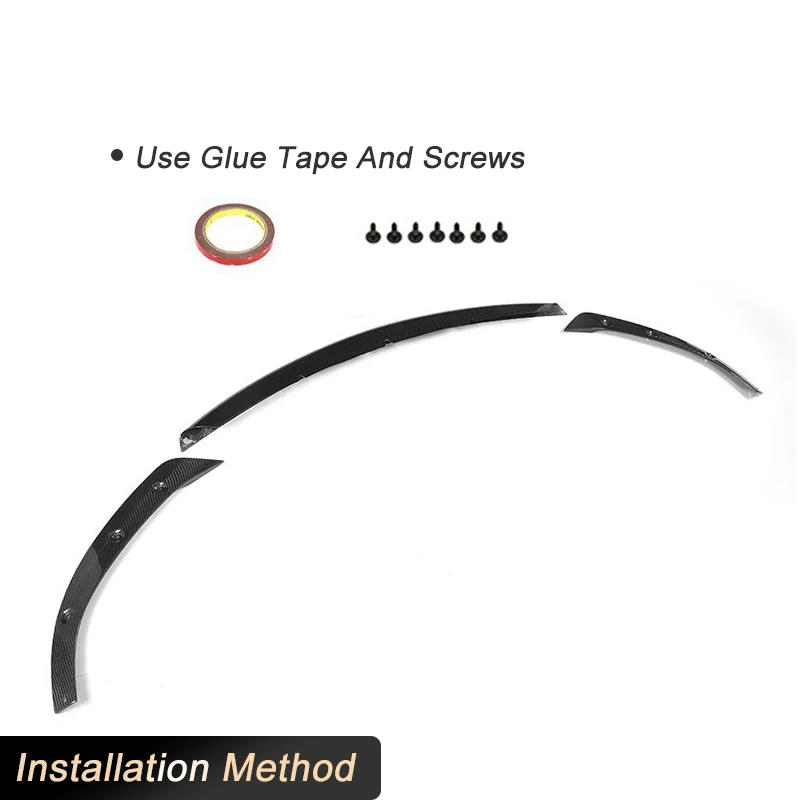 

Car Front Bumper Lip Spoiler for Mercedes Benz E Class W213 C238 Sport 2-Door 2017 2018 Front Lip Body Kits Carbon Fiber FRP