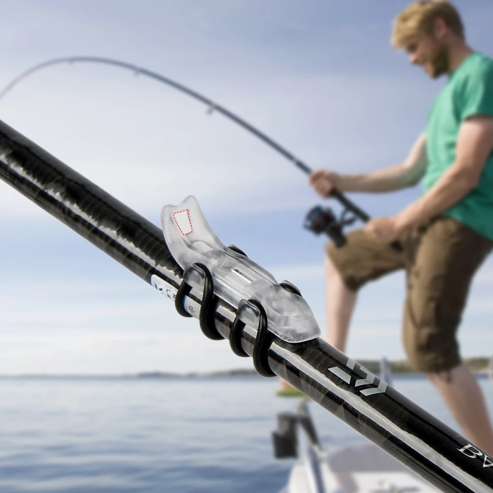 

5Pcs Automatic Fishing Fixed Bait Gear Lure Bait Holder for Outdoor Fishing (white)