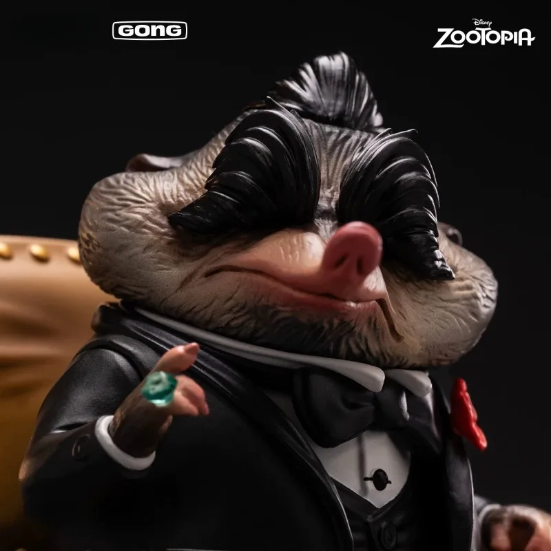 

In Stock Resonate GONG Zootopia Mr. Big Action Figure Model Trendy Toys Gift Collectibles