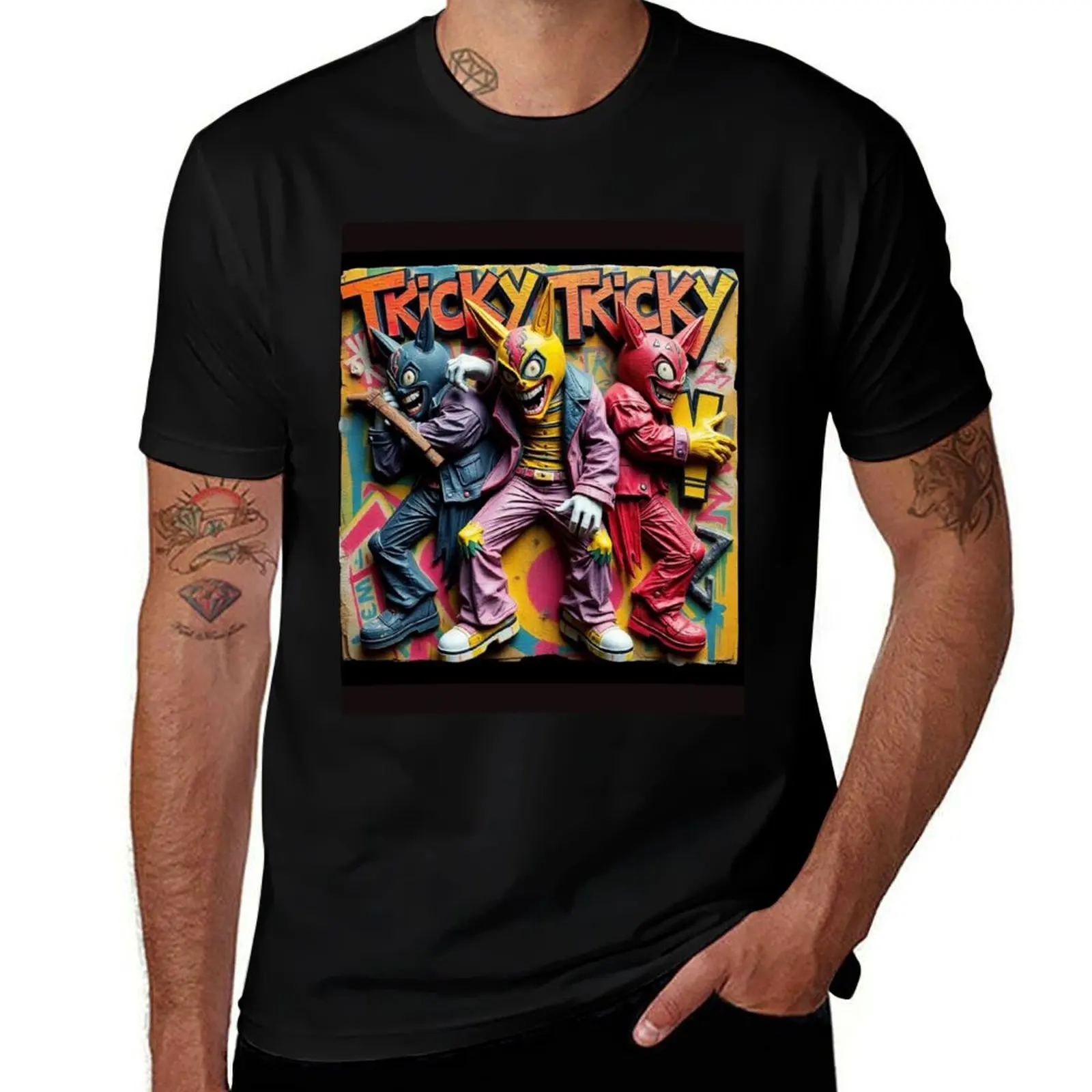 

Tricky Tricky Music T-Shirt Groove Party Vibes T-Shirt graphic t shirts for man cotton t shirt man T-Shirt