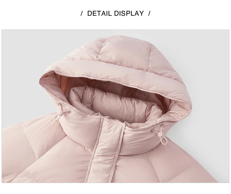 Semir Down Jacket Women Winter 90% Down Loose Raglan Sleeve 2026 New Women's Clothing Coats for Woman