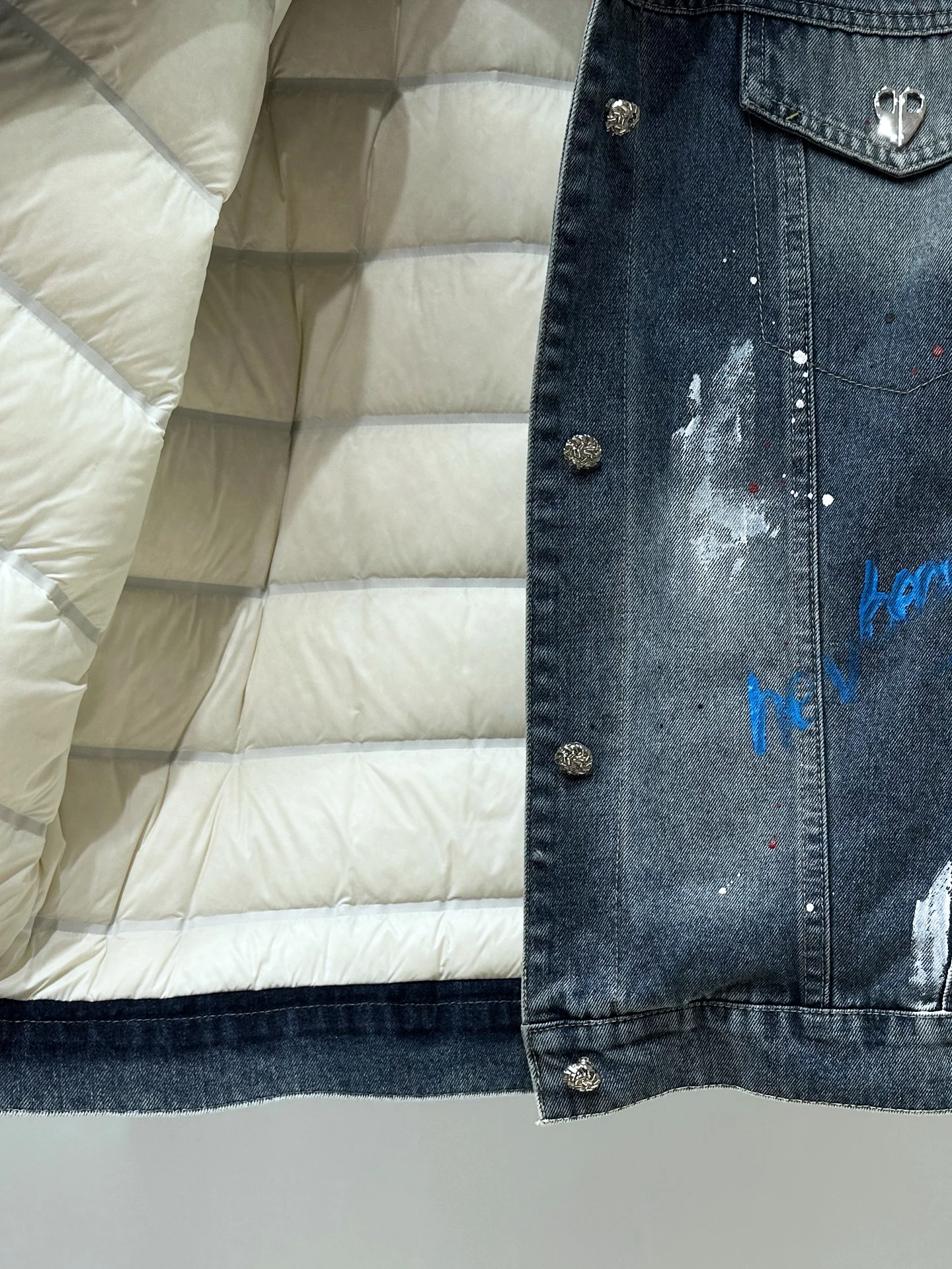 ストリート スタイル デニム ダウン ジャケット メンズ 厚 - Urban Streetwear Brand のレビューと価格