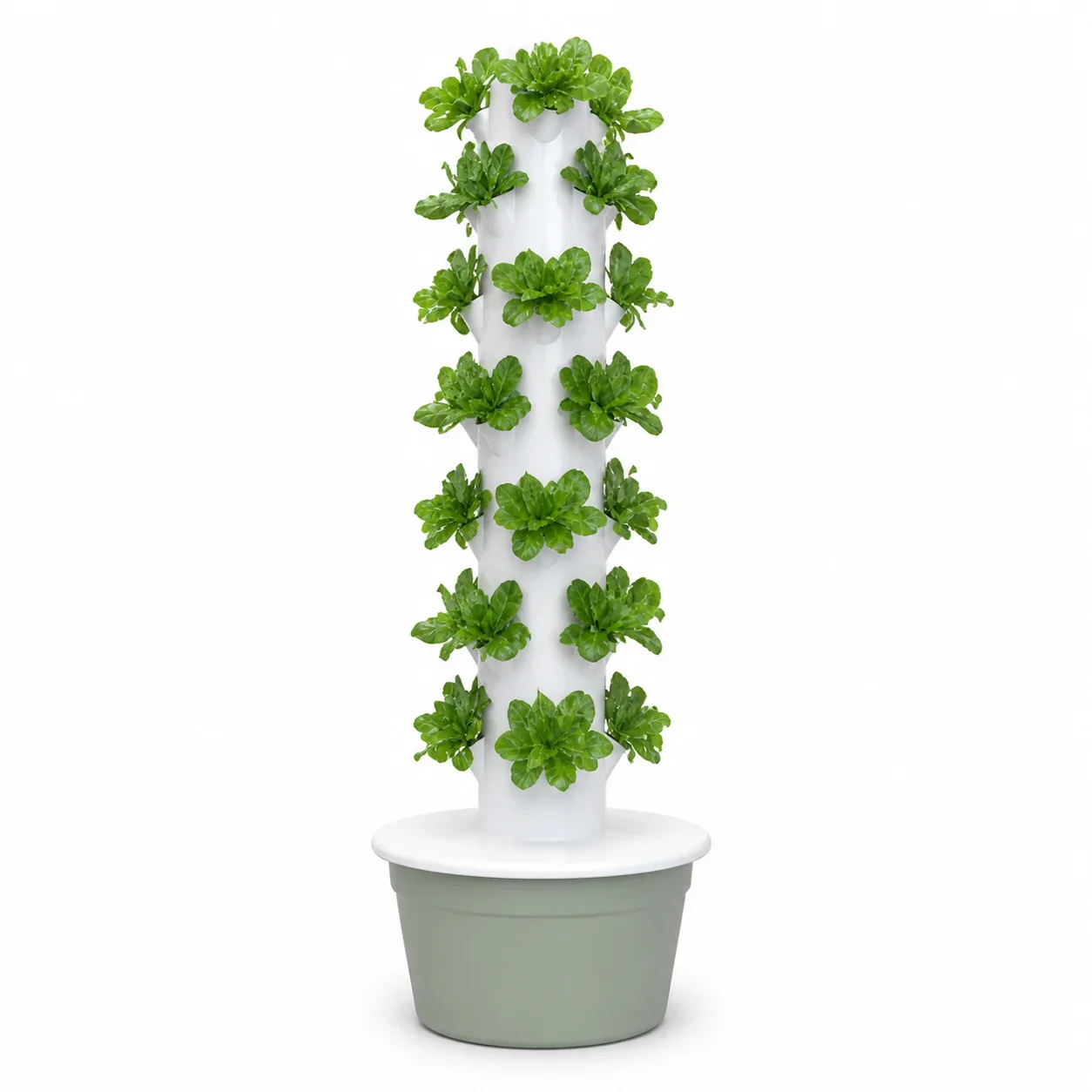 7Layer Vertical Hydroponic Tower Intelligent Vegetable Planter Indoor Garden Soilless Plant Cultivation System