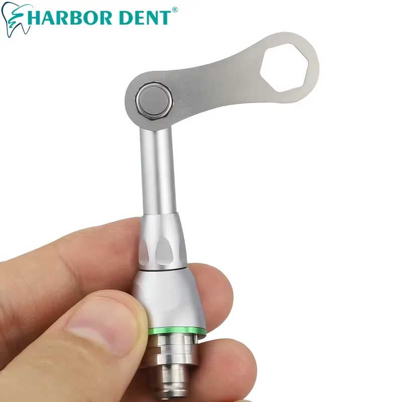 Dental 16:1 redução contra ângulo handpiece cabeça botão para motor endo elétrico odontologia ferramenta de tratamento endodontico