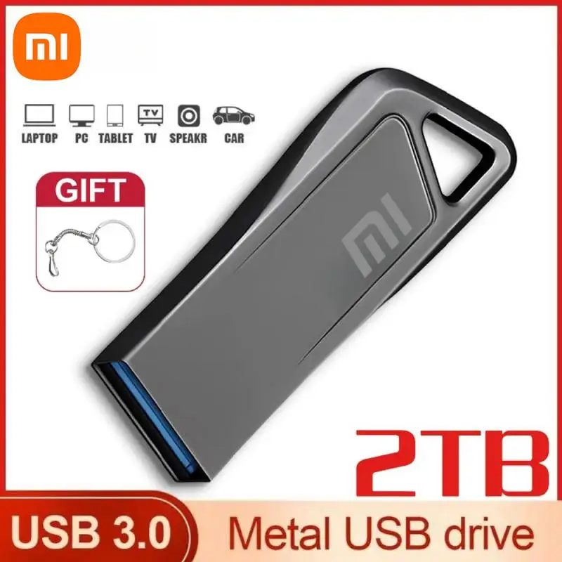 

Новый USB 3,0 флэш-накопитель Xiaomi, флэш-накопитель, высокоскоростной флеш-накопитель, 1 ТБ, металлический водонепроницаемый Usb-накопитель Type-C для устройств хранения компьютеров