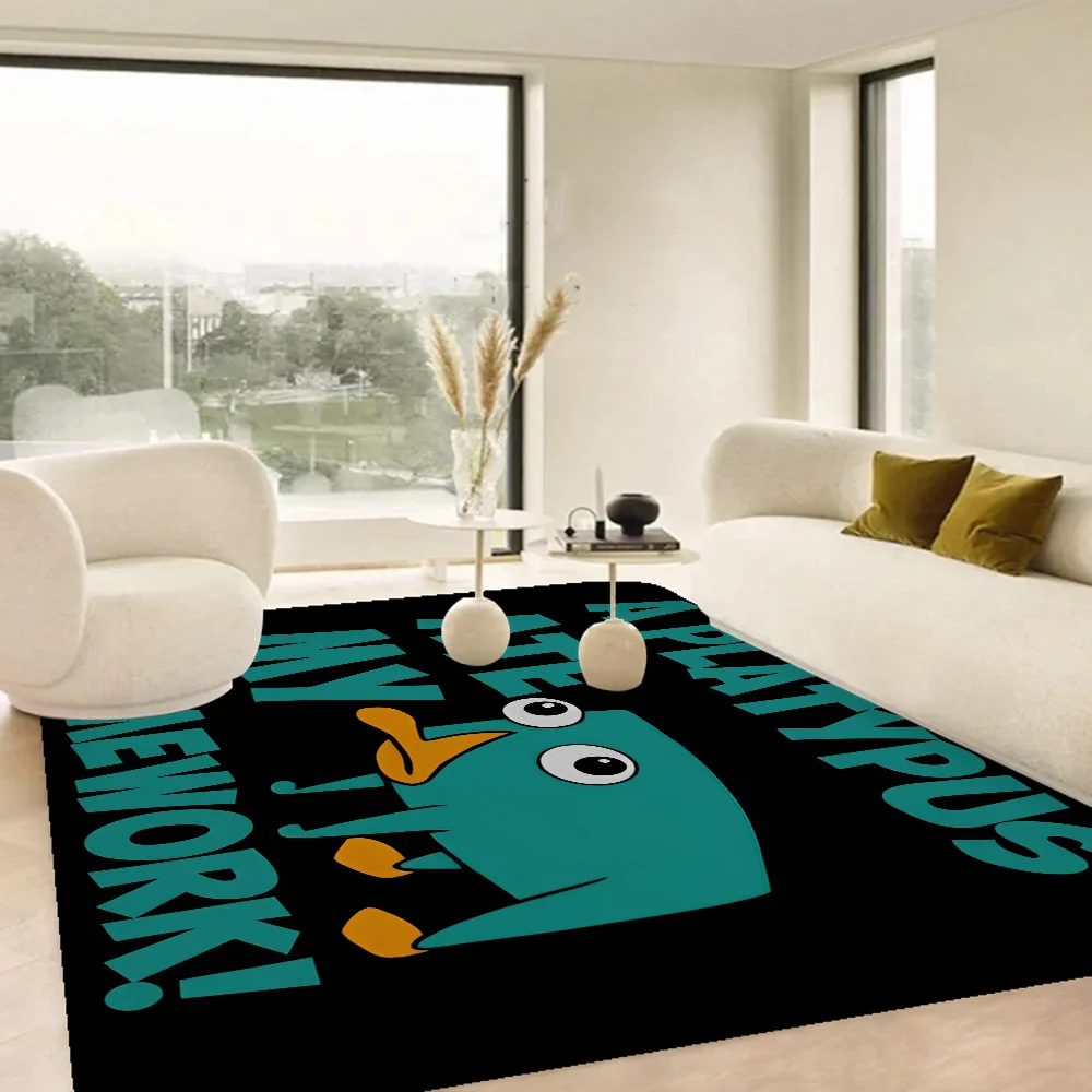 Phineas And Ferb Room Mats Nordic Style Home Doormat Bathroom-Toilet Mats Bedroom Hotel Decor Mat