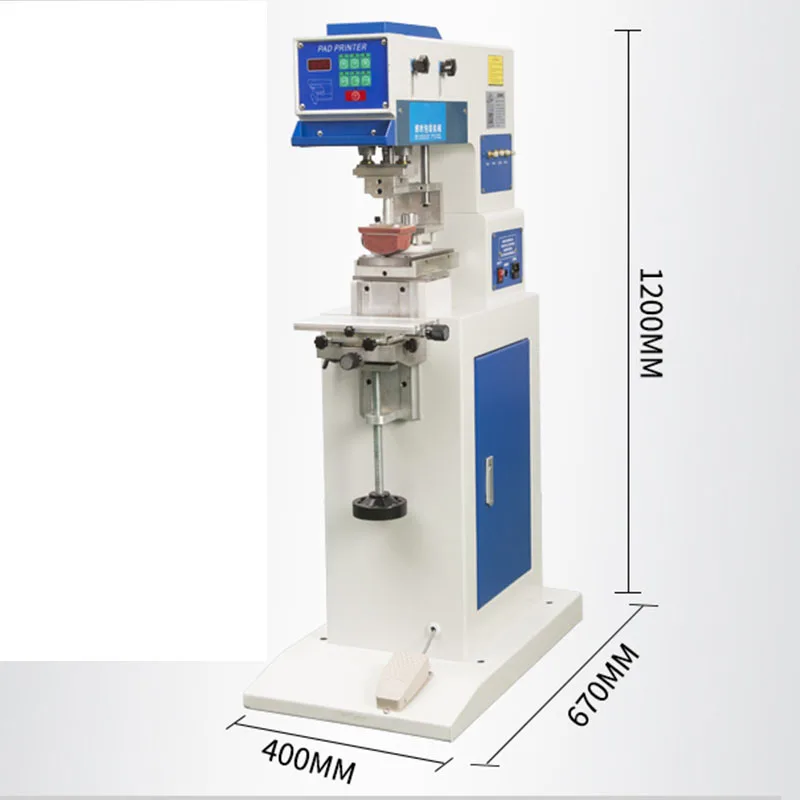 Pneumático Automático Pad Máquina De Impressão, Copo De óleo Máquina De Codificação De Tinta, Máquina De Impressão Do Logotipo, Palmilha Impressora De Óculos, No.2