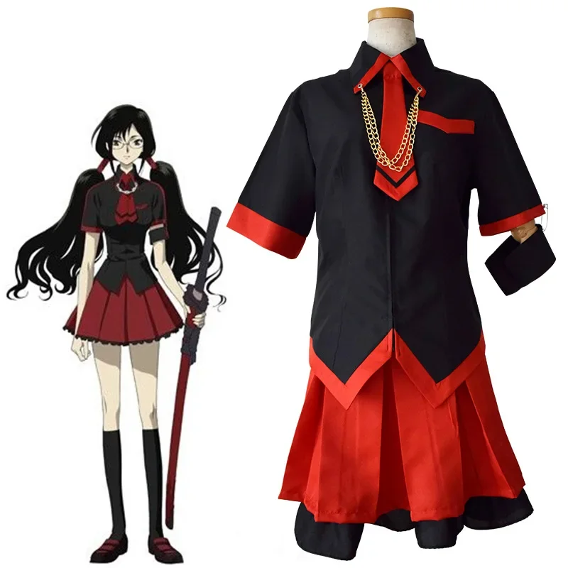 

Japanese Anime《BLOOD-C》Cosplay Kisaragi Saya School Uniform