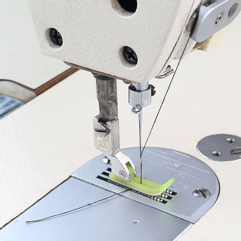1/3 PCS T363 Plastic 0.3cm Zipper Presser Foot For Industrial Single Needle Lockstitch Sewing Machine Accessories Spare Parts