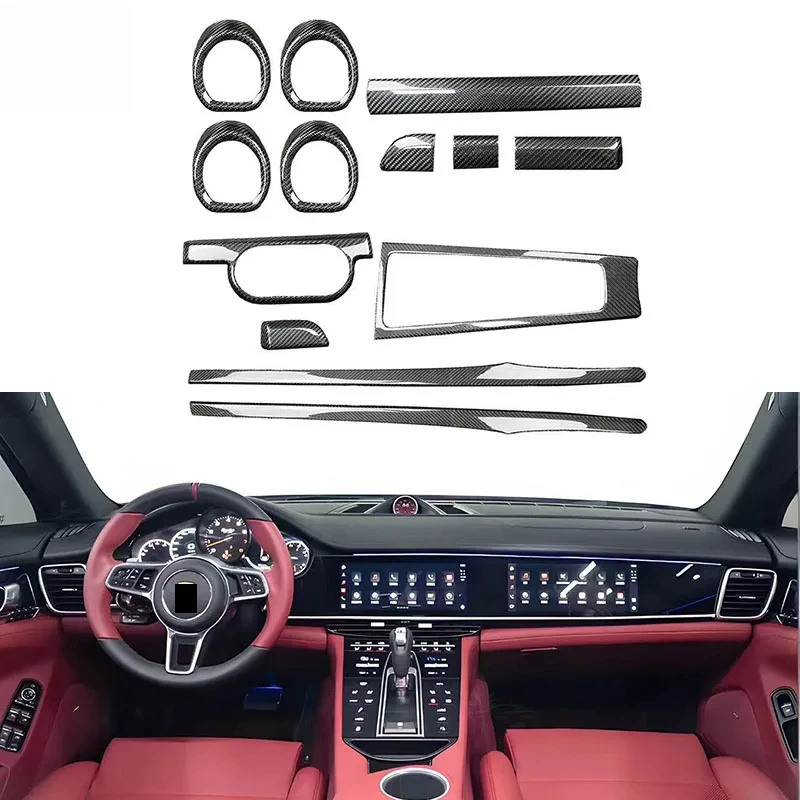 

New Dry Carbon Fiber Interior Trim Accessory Kit for 718 981 991