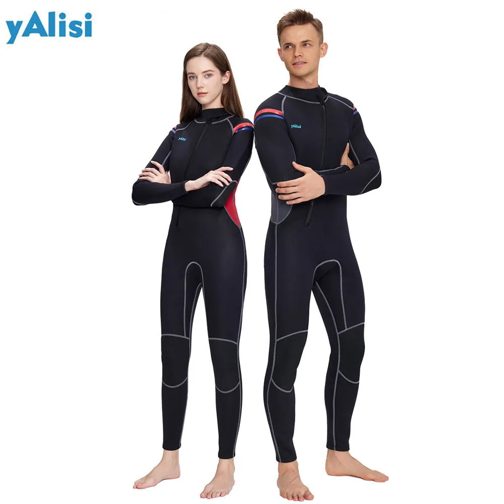 

Wetsuits 3mm Neoprene Diving Surfing Suits Snorkeling Kayaking Spearfishing Freediving Swimming Full Body Thermal Keep Warm Men