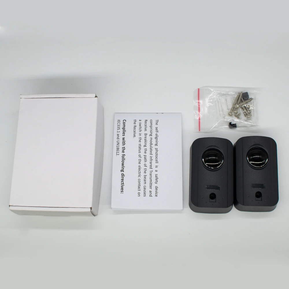 12/24V AC DC 자동 게이트 안전 적외선 감지기 센서 차고 게이트 도어 안전 적외선 광전지