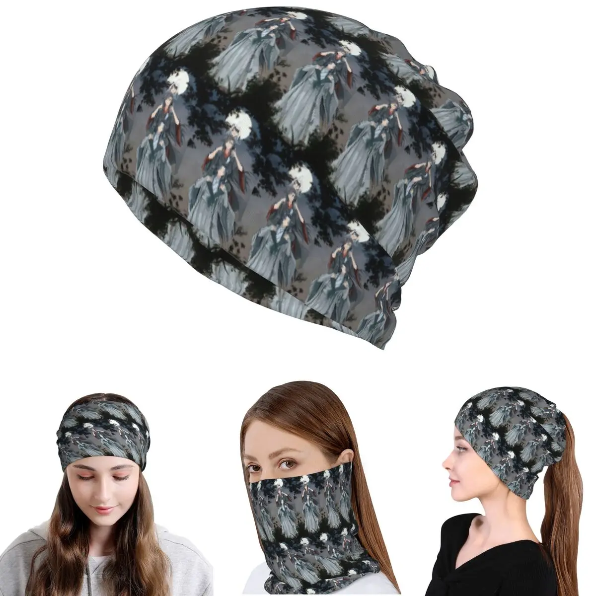 

Copia De WangXian The Untamed Mo Dao Zu Shi Bandana Neck Gaiter Wrap Scarf Balaclava Beanies Hat for Men Women Adult Windproof