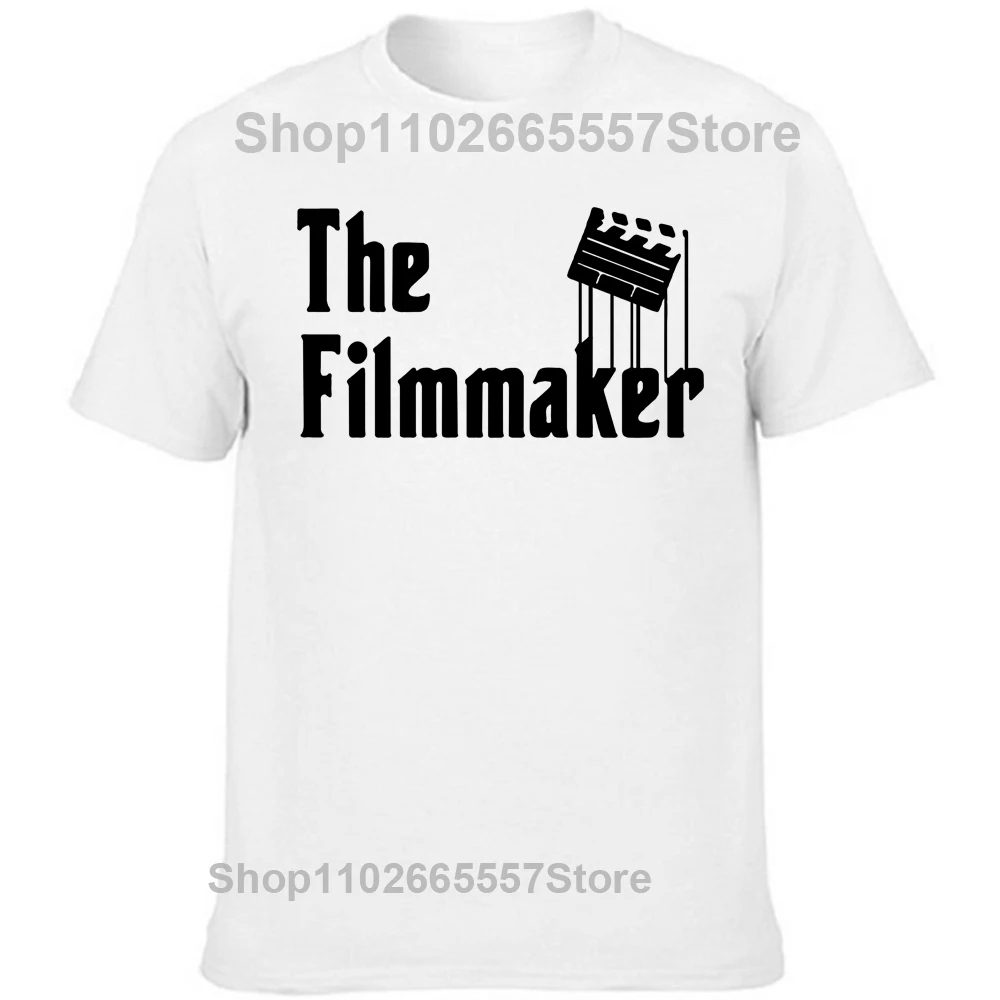 Novelty Awesome Filmmaker Film Director Editing Films T Shirts Streetwear Short Sleeve Birthday Gifts Summer Style T-shirt Men