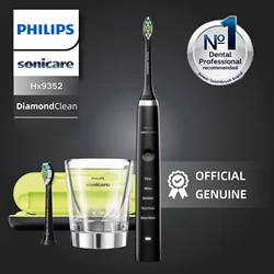 Philips Sonicare DiamondClean Electric Toothbrush Set HX9352, for Oral Clean, Black