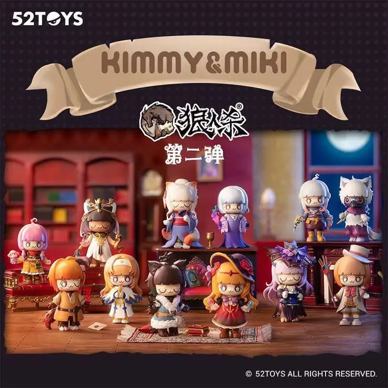 Genuine Kimmy Miki Werewolf Killer Series 2 Blind Box Guess Bag Mystery Box Toys Doll Cute Anime Figure  Gift Collection