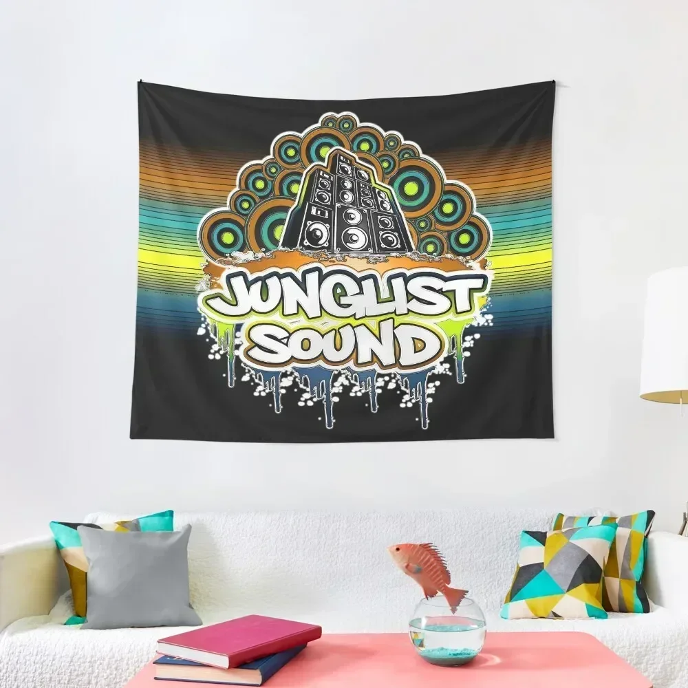 

Junglist Sound-TargetMultiDripStack-BYO Tapestry Wallpapers Home Decor Aesthetics For Room Tapestry