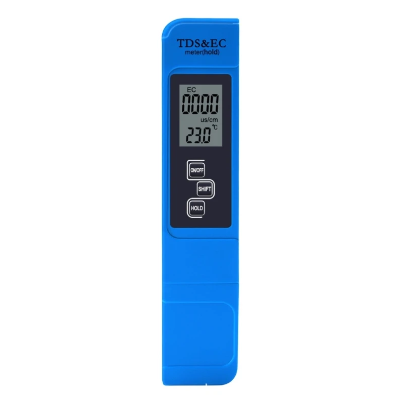 

dwan LCD- Digital- Water Quality Tester EC/TDS/Temp Meter for Aquarium Fish-Tank Pool