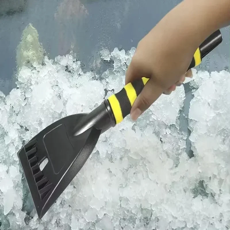 Extendable Ice Scraper Car Detachable Snow Brush with Ergonomic Foam Grip Cars Frost Removal Car Winter Cleaning Accessories