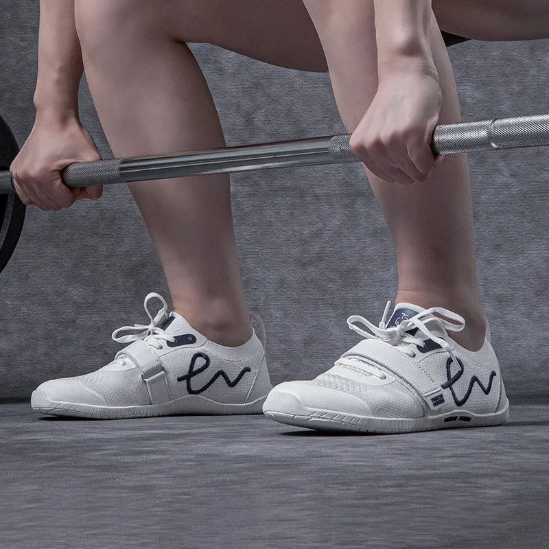Classic Brand Unisex Gym Training Shoe Thick Soled Squat Hard Pull Shoes for Couples Breathable Men Weight Lifting Sneakers