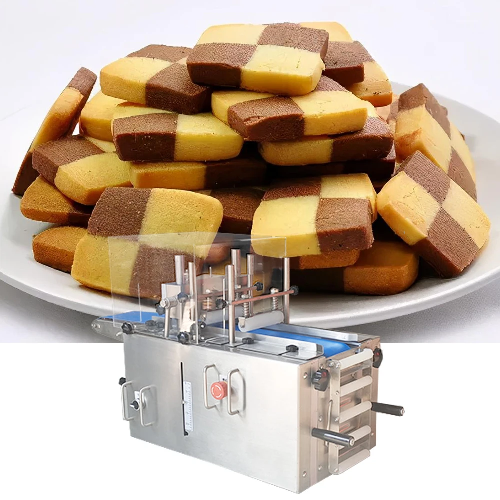 Multifunctional Snake Machine Frozen Cookie Slicer Cranberry Biscuit Pastry Tart Cutting Machine