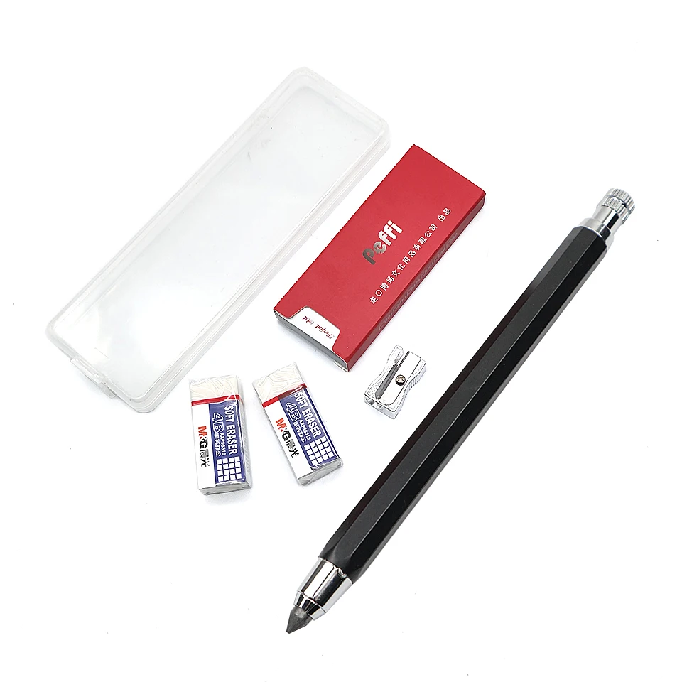 

5.6mm Mechanical Pencil 2B Graffiti Drafting Scanning Automatic Pencil For Professional Painting Writing Supplies