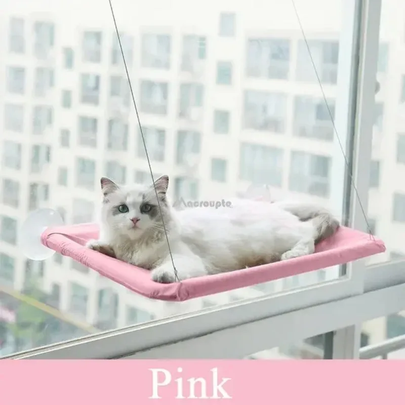 Bearing 20kg Sunny Window Seat Nest Pet Accessories Hanging Cat Bed Pet Cat Hammock Aerial Cat Beds House Kitten Climbing Frame