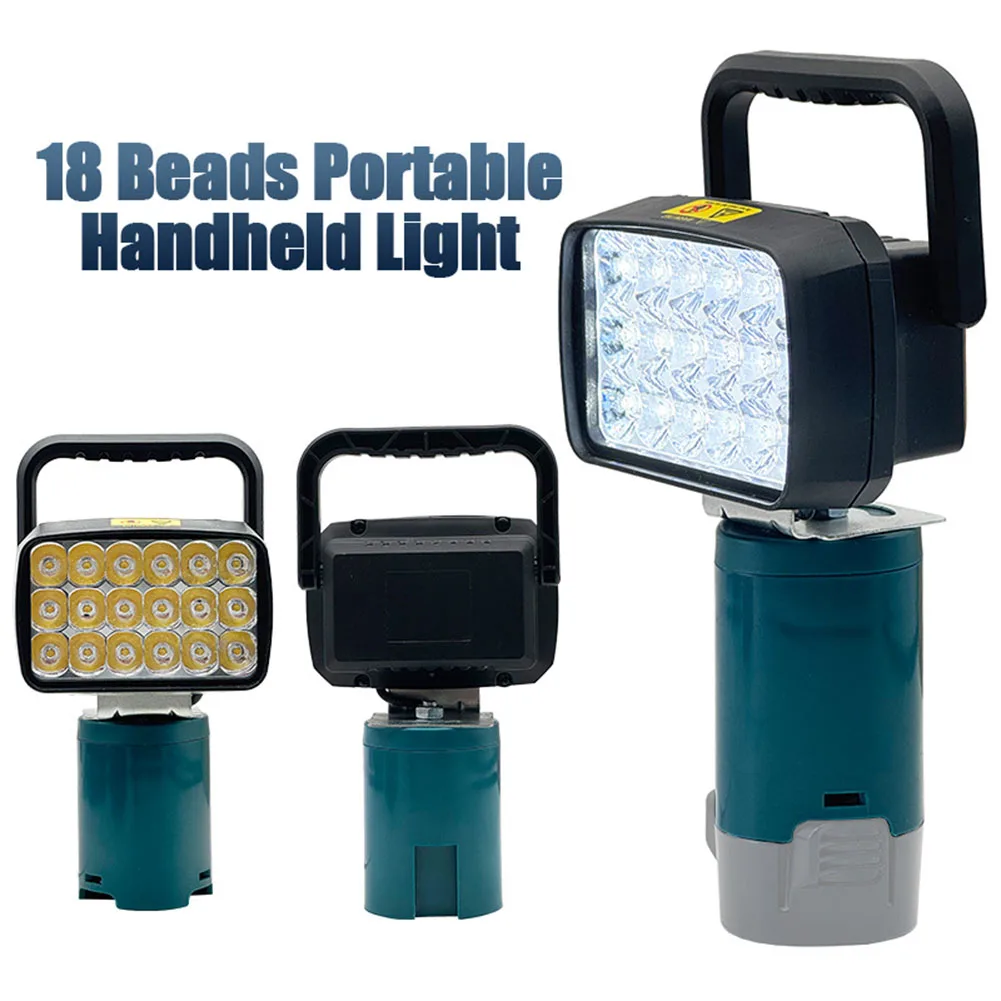 

Efficient Handheld Working Light with 18 LED Beads for BL1013 10 8/12V Battery Perfect for Various Environments