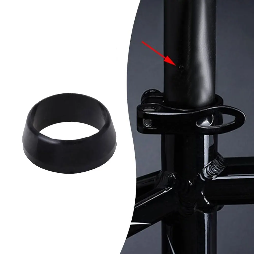 1Pc Bicycle Seat Post Rubber Ring Dust Cover Cycling Silicone Waterproof Mountain Bike Seatpost Protective Bicycle Accessories