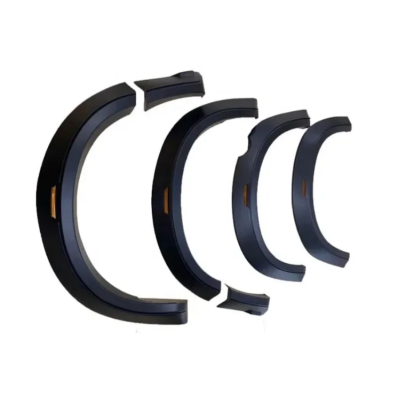 

Черные раструбные модифицированные накладки на колесные арки со светодиодной подсветкой для защиты бровей для Chevrolet Colorado 2015-2020, внешние аксессуары