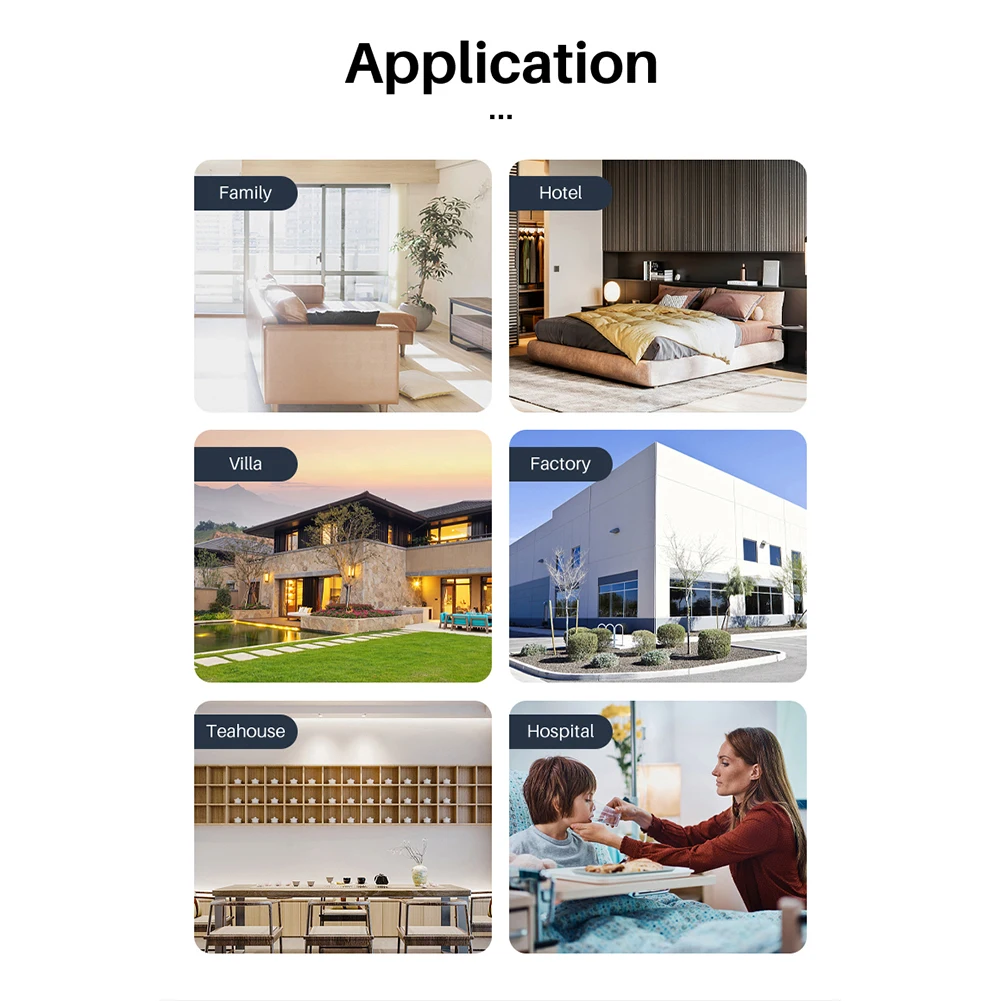 Двусторонняя голосовая система связи ABS, беспроводной домофон, дверной звонок (белый)