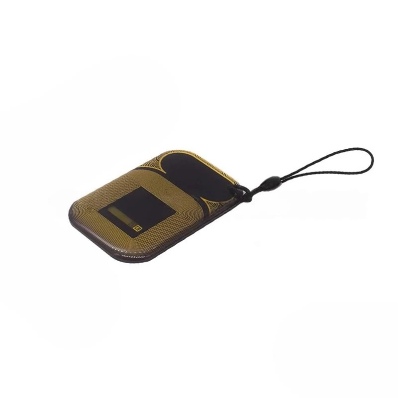 B29C-RFID Field Strength Test Card Proxgrind 2PCS RF Detector Frequency Detection Epoxy Keychain IC ID Access Reader